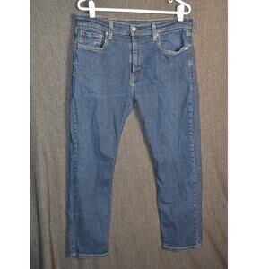 Levi's 502 Men's 33x30 Taper Fit Distressed Denim Jeans